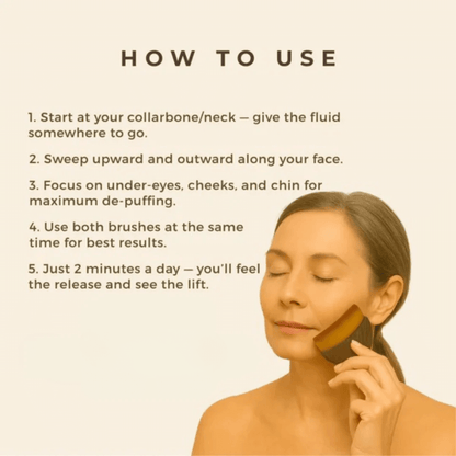 Lasha™ Lymphatic Contour Face Brush